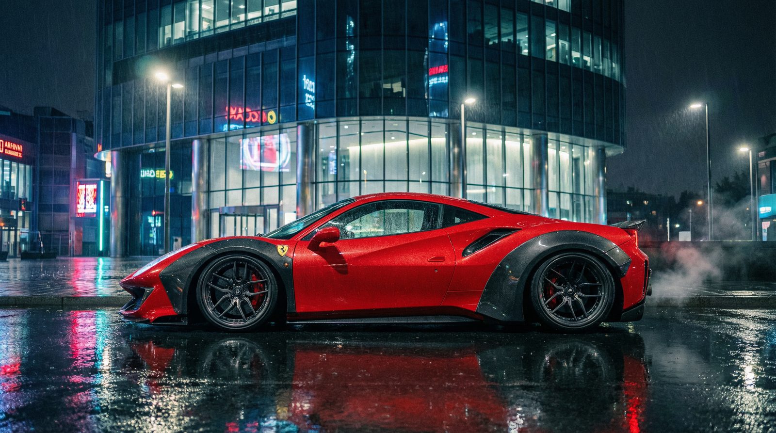 黑丝法拉利改装视频