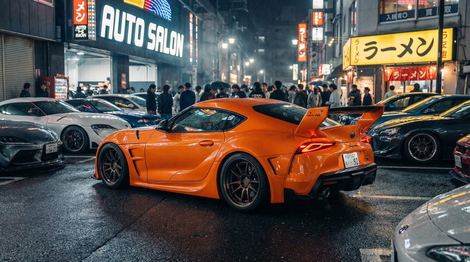 黑丝丰田Supra改装视频